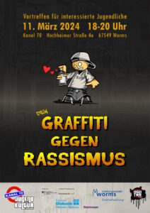 Graffiti gegen Rassismus